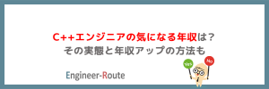 C++ エンジニアの気になる年収は？その実態と年収アップの方法も